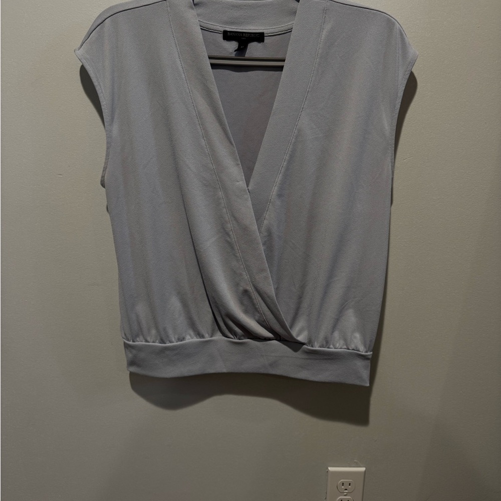 Light Blue Banana Republic Top